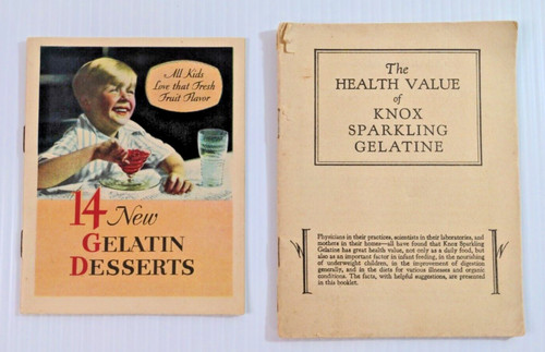 Knox royal gelatin vtg - &,