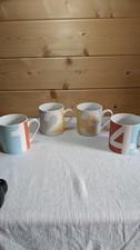 Numbered Tea Coffee Mugs Sainsbury's 1 2 3 4 Ceramic 300ml Set 4 Hot Drink Cup