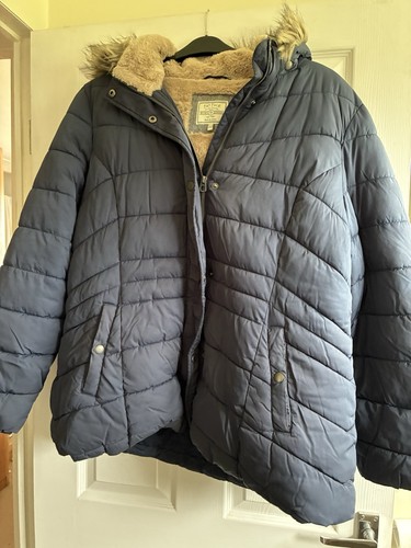Ladies fat face padded duffle - ladies,