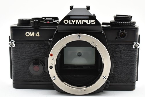 Olympus black 35mm slr - om-4,