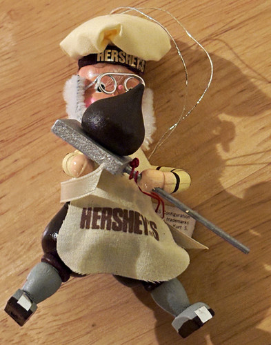 Hershey kisses chef figurine - hershey's,