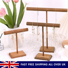 Wooden Jewelry Display Stand