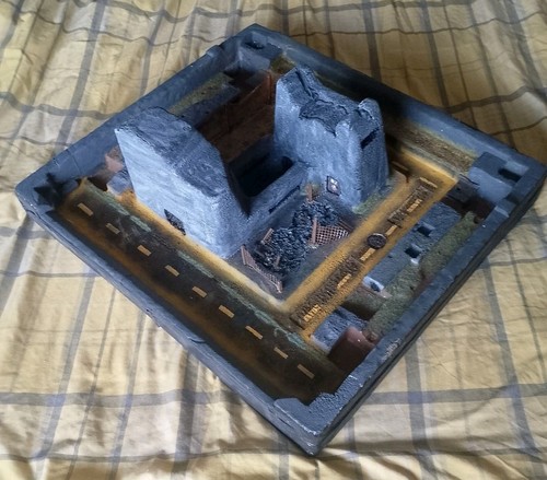 Large handmade table top game - table,