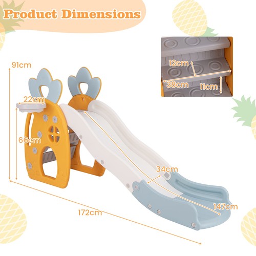 Freestanding kids slide indoor - kids,