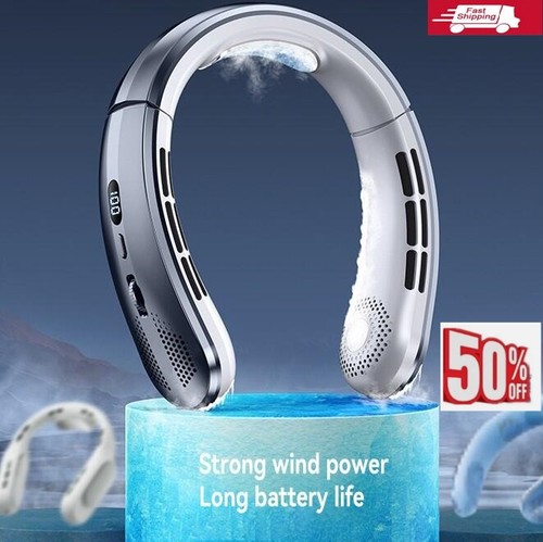 Hanging neck fan cooling air - cooling,