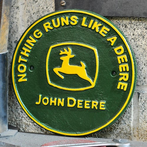 John deere cast iron - deere',