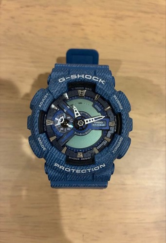 Casio shock denim pattern - casio, g-shock