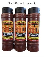 3 X Hava Sauce Kebab House Chilli Sauce Classic Takeaway Recipe 3 X 500ml