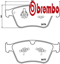 FRONT BRAKE PADS SET P 50 105