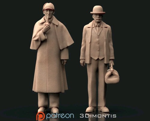 Sherlock holmes and watson - sherlock, dr