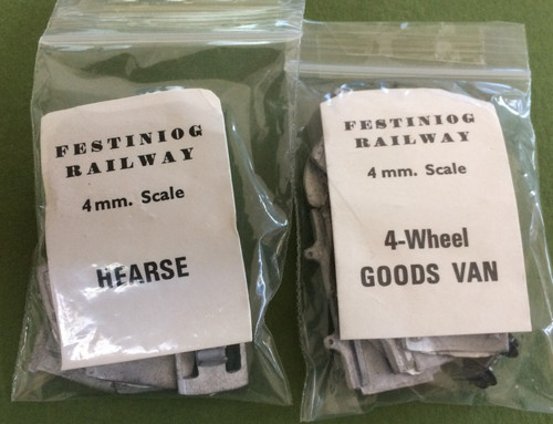 4mm white metal - , festiniog