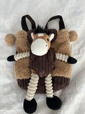 Children’s Animal Backpack Bag With Removable Toy Horse