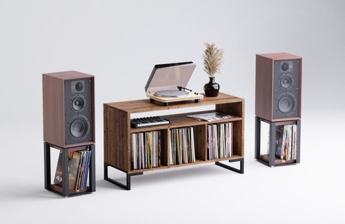 Record player and vinyl - player,