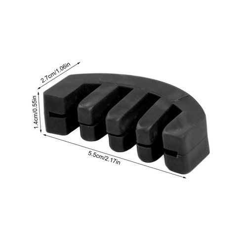 Rubber violin practice mute - practice,