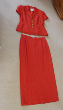 Mondi Orange 55% Silk & Linen