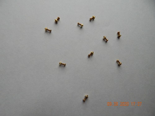 Brass round head - brass,