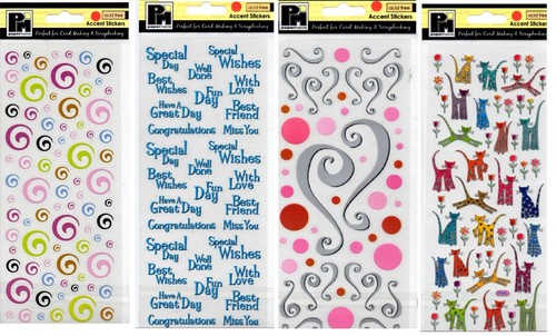 Papermania accent stickers - accent,