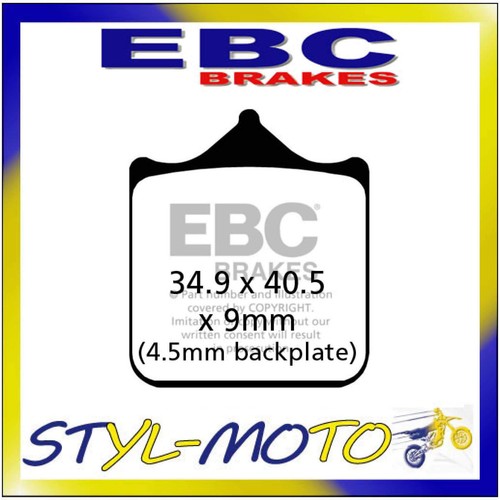 Fa604 4hh sintered - front, brake