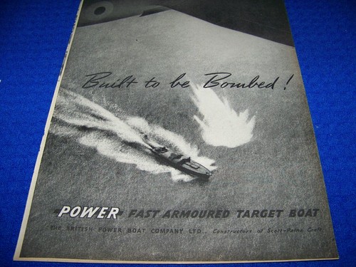 1941 british power boat - power,