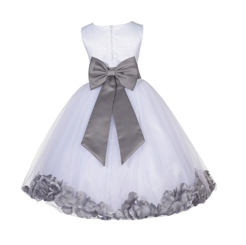 White wedding pageant floral - wedding,