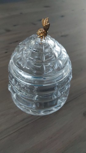 Solid glass honey - glass, pot