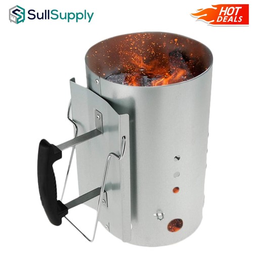 Portable bbq chimney starter - portable,