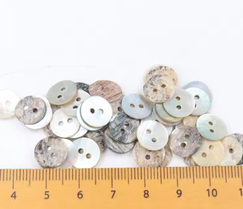 Mother pearl buttons - pearl,