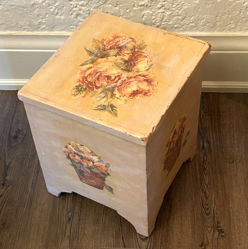 Ooak vintage decoupage roses - vintage,