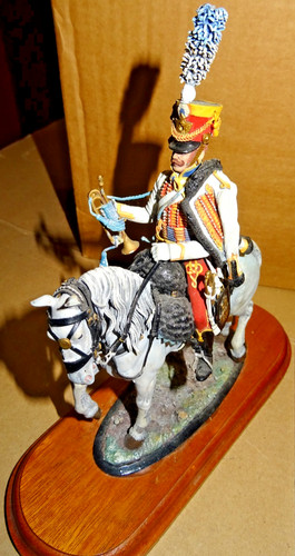 French hussars mounted - french,