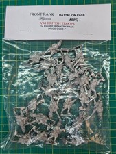 28MM 24x Front Rank British Highland Infantry Advancing Belted Plaid ABP8