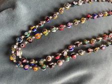 Extra Long Murano Millefiori
