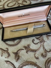 Vintage Sheaffer Fluted Sterling Silver Pen