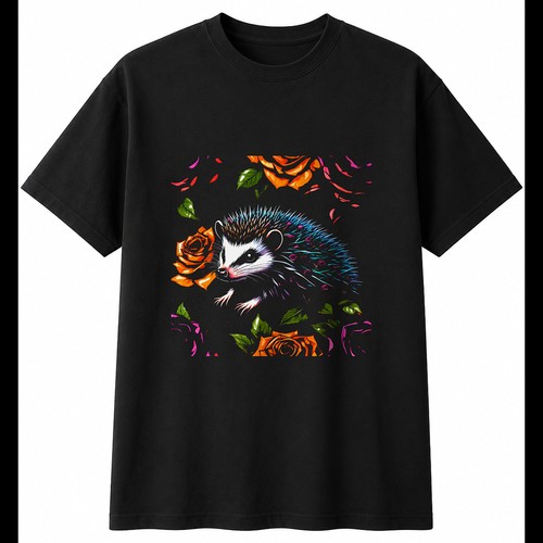 African pygmy hedgehog with - pygmy,