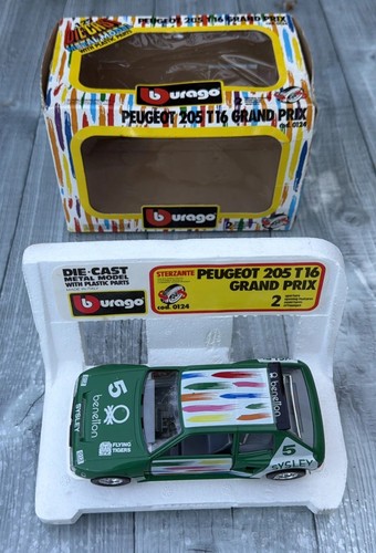 Bburago peugeot 205 turbo - bburago,