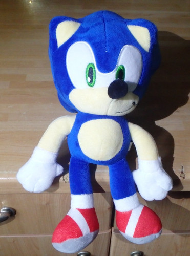 Sonic the hedgehog plush - hedgehog,