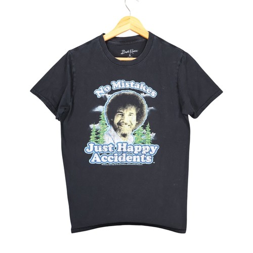 Bob ross graphic shirt mens - bob,