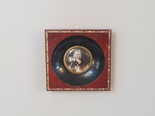 Vintage Framed Wall Hanging Plaque Picture Victorian Noble Royal Man Ornament