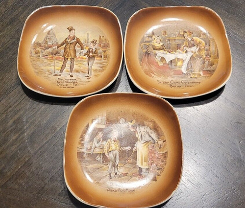 Charles dickens trio trinket - charles,