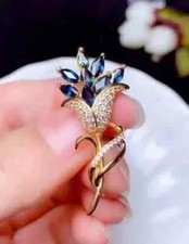 3Ct Marquise Lab-Created Blue