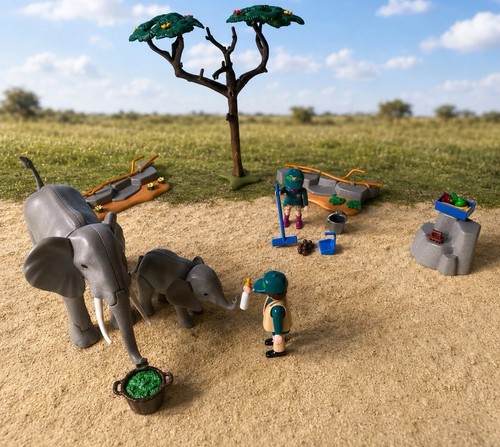 Playmobil bundle elephant - playmobil,