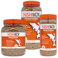 Nishikoi Wheatgerm Floating Pellet Fish Food Pond Protein Autumn Winter Koi