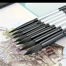 7Pcs Squirrel Hair Brush Set