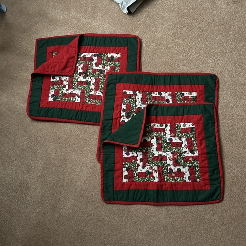 Handmade christmas mat snow - handmade,