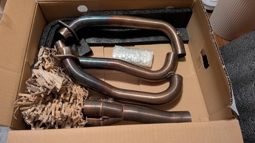 Exhaust header pipe triumph - exhaust,