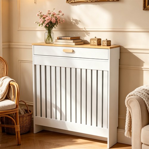 Modern slatted heater cover - modern,