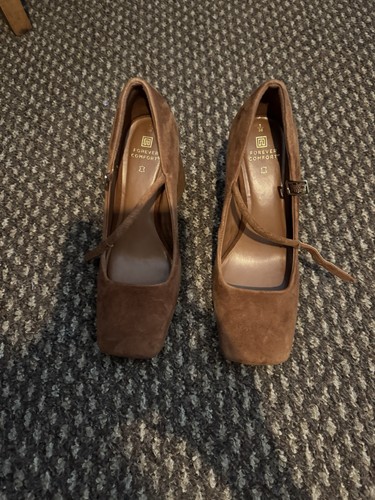 Next brown square toe - brown, shoes