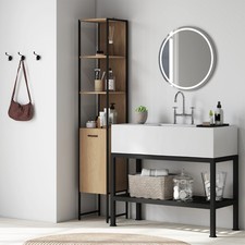 Bathroom Floor Cabinet White