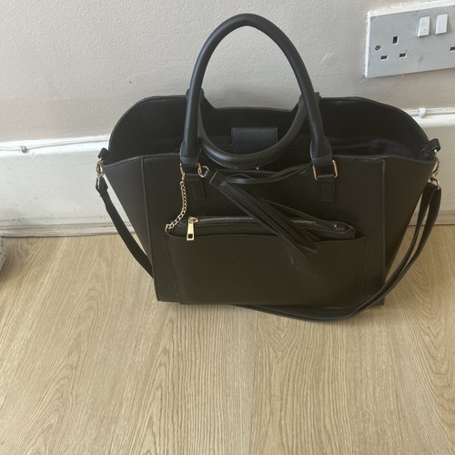 Primark black faux - primark,
