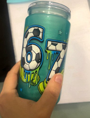 Blue 16oz plastic - 16oz,