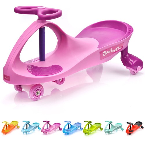 Swing wiggle car ride - car, on